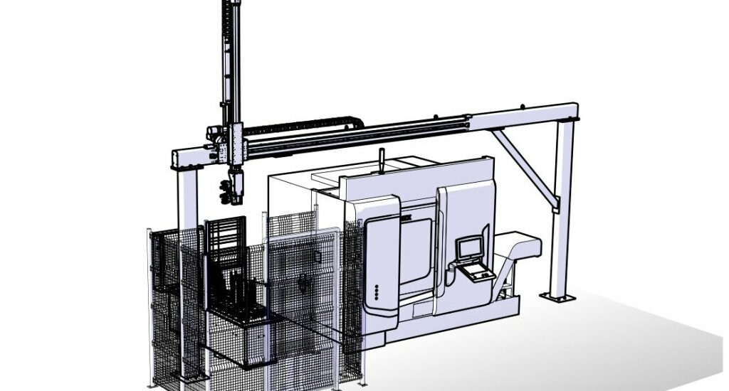 LinearLEAD: l'ingenierizzazione dell'asservimento CNC con robot
