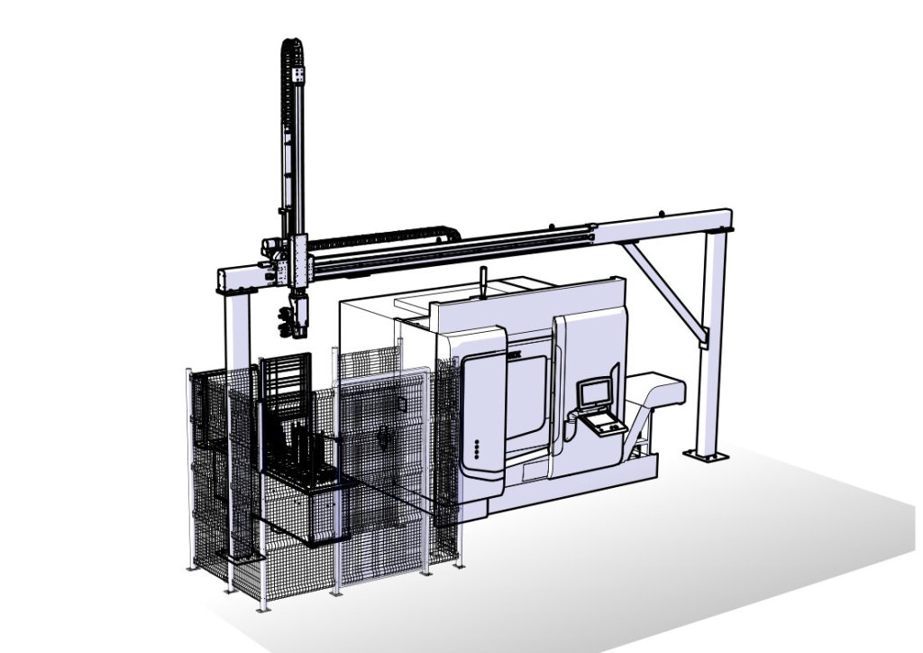 LinearLEAD: l'ingenierizzazione dell'asservimento CNC con robot