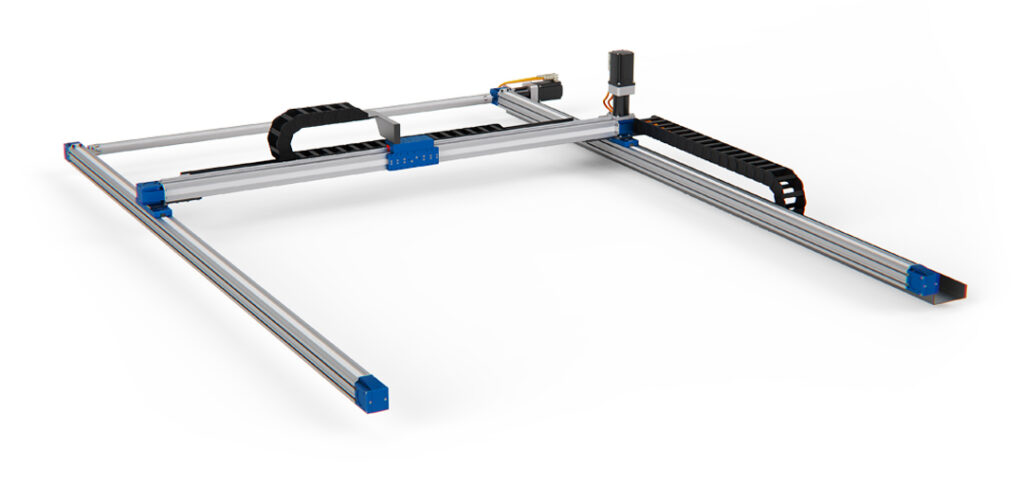 assi lineari in configurazione 2 assi XY asse lineare XY