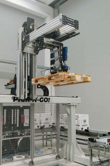 Robot Gripper per presa scatole e pallet Robot Gripper per robot cartesiano