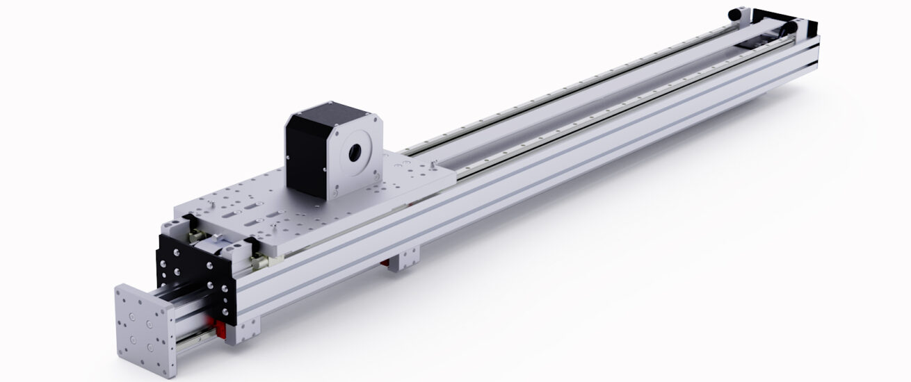 asse lineare telescopico